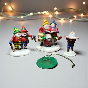 Department Dept 56 - “Sing a Song for Santa” Set of 3